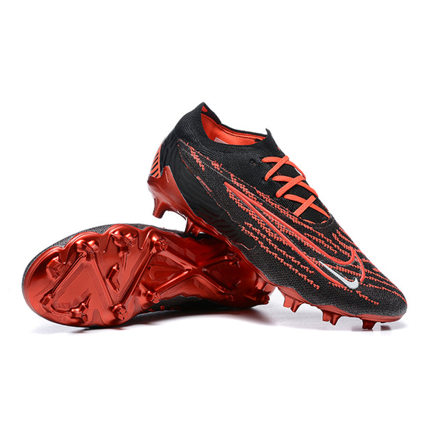 Chuteira - Nike Phantom GX Elite FG - Preto e Vermelho