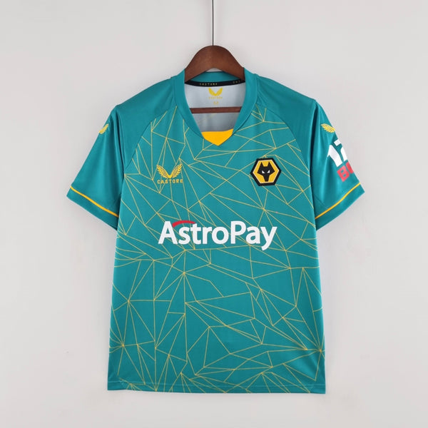 Camisa Wolverhampton Visitante - 22/23 Torcedor