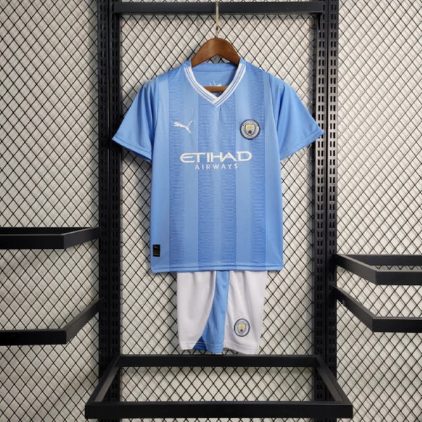 Kit Infantil Man. City Casa - 23/24 Torcedor