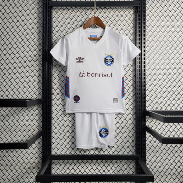 Kit Infantil Grêmio Visitante - 23/24 Torcedor