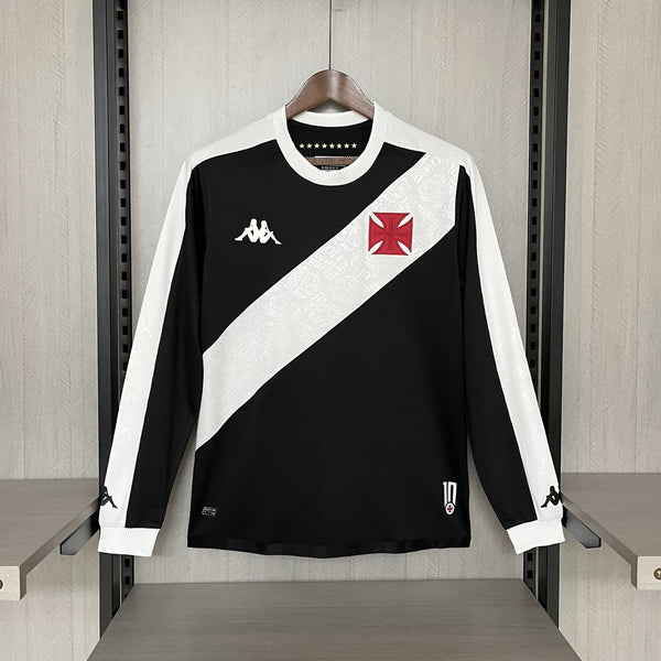 Camisa Vasco da Gama Casa Longa - 24/25 Torcedor