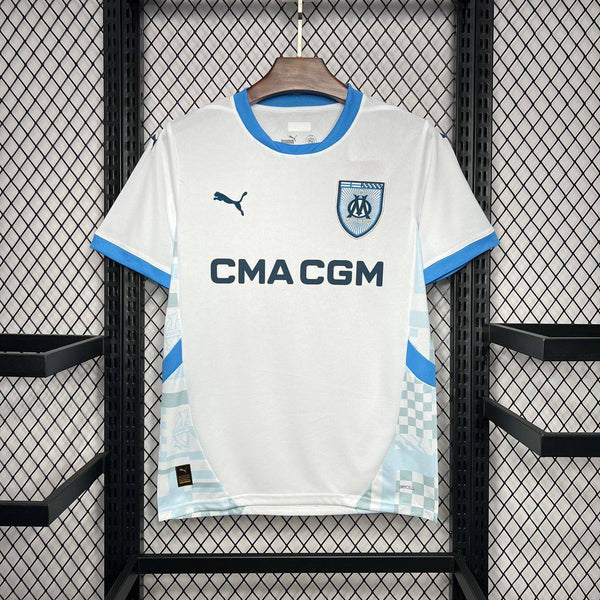 Camisa Olympique de Marseille Casa - 24/25 Torcedor