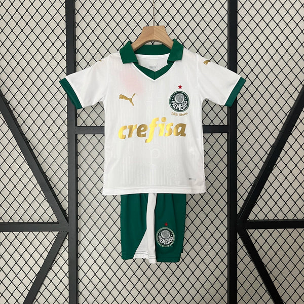 Kit Infantil Palmeiras Visitante - 24/25 Torcedor